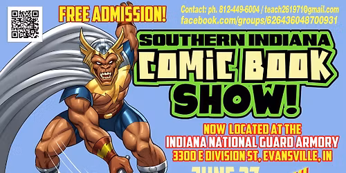 Southern Indiana Comic Book Show 3\/21\/26
