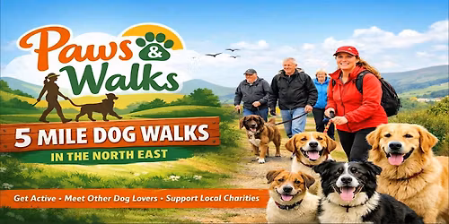 Paws & Walks - Durham Riverside Walk 5 Mile