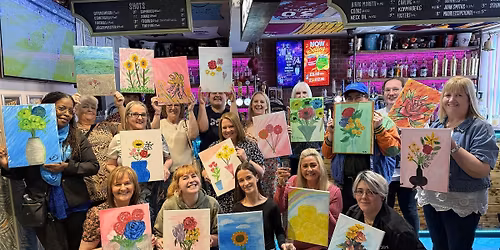 An afternoon of Paint & Prosecco