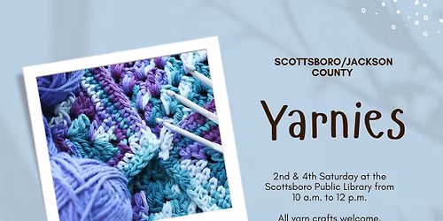 Scottsboro\/Jackson Co. Yarnies Meeting 
