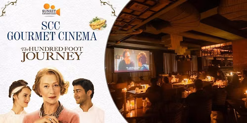 SCC Gourmet Cinema - The Hundred-Foot Journey — event poster