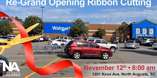Re-Grand Opening Ribbon Cutting\u2014Walmart Knox Avenue