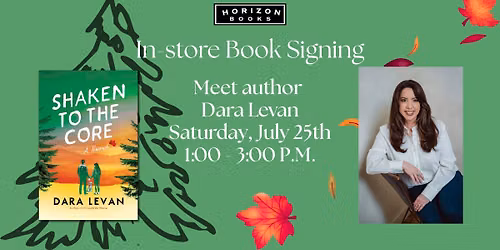 In-store Booksigning with Dara Levan