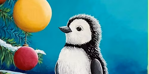 Fluffy Christmas Penguin #2