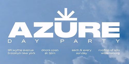 Azure Day Party Season Finale October 11 | Arlo Williamsburg Rooftop