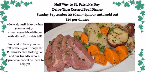 Irish Feast to Go-Corned Beef Dinner