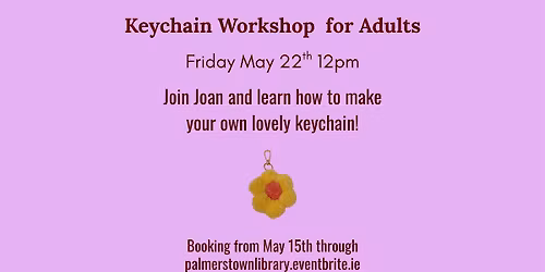 Keychain Workshop for Adults
