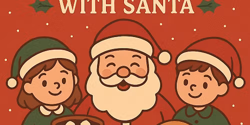 Cookies and cocoa with Santa