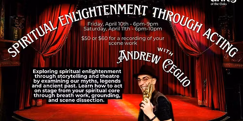 Spiritual Enlightenment Through Acting