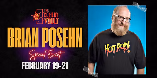 Brian Posehn LIVE @ The Comedy Vault Batavia *Special Event*