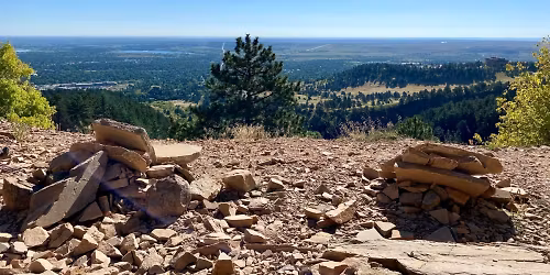 Woods Quarry via Chautauqua, Mesa and Enchanted Mesa - 3.6 miles; 860 feet EG