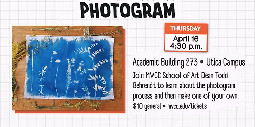 Workshop: Photogram w\/ Todd Behrend ($)