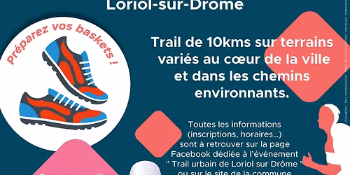 4\u00e8me \u00e9dition du Trail Urbain de Loriol-sur-Dr\u00f4me
