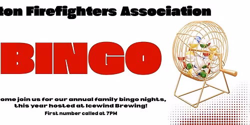 Mapleton Firefighters Association Bingo 