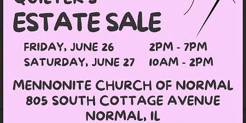 Quilter's Estate Sale - CASH ONLY