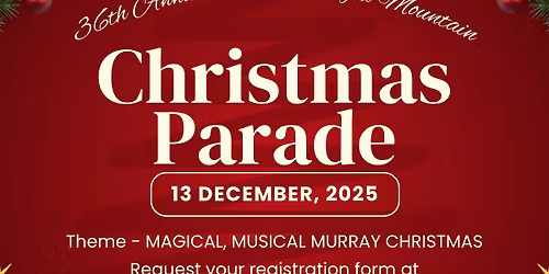 36th Annual North Georgia Mountain Christmas Parade