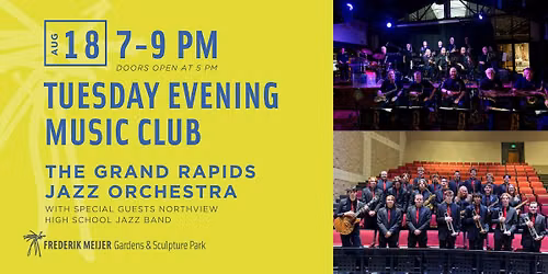 The Grand Rapids Jazz Orchestra with special guests Northview High School Jazz Band