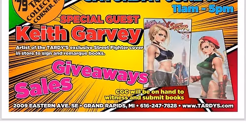 Tardy's Collectors Corner 47th anniversary featuring Keith Garvey!