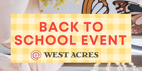Back to School Event