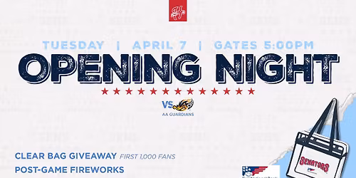 OPENING NIGHT! vs AA Guardians