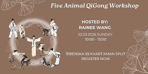 Five Animal QiGong Workshop
