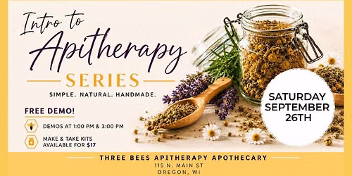 Intro to Apothecary Series - Rosemary + Garlic + Sage Infused Honey