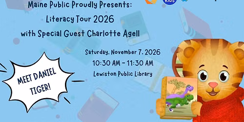 Maine Public Presents Literacy Tour 2026 with Charlotte Agell