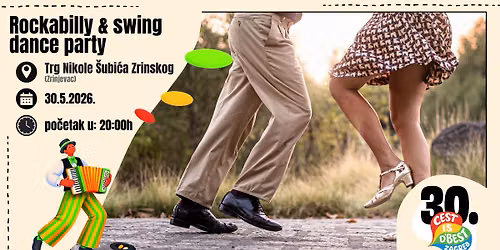 Rockabilly & swing dance party - Park Zrinjevac - 30.5. - 20:00h