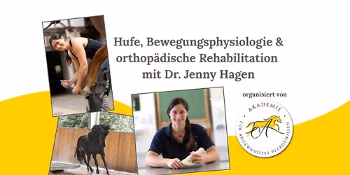 Intensivseminar mit Dr. Jenny Hagen in Wien: Hufe, Bewegungsphysiologie & orthop\u00e4d. Rehabilitation