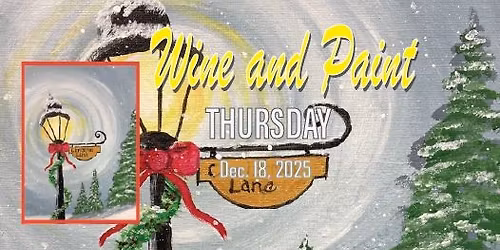 Wine & Paint - December