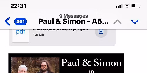 Paul & Simon bring the music of Simon & Garfunkel to Cheddar