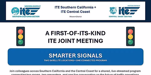 2026 ITE SoCal - ITE Central Coast Joint Luncheon - Smarter Signals