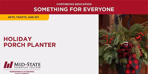 Holiday Porch Planter