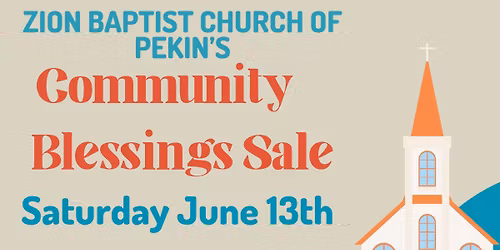Community Blessings Sale