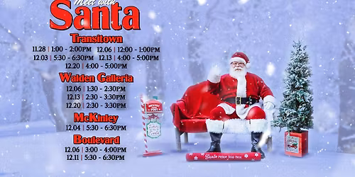 Santa is coming to BFLO (Walden Galleria)