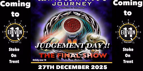 Whitesnakes Journey "Judgement Day" final ever show at Eleven Stoke