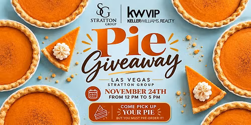 Pie Day Give Away From Stratton Group Alvizures