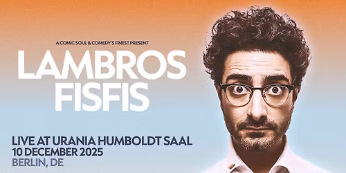 Lambros Fisfis live at Urania Humboldt Saal, Berlin
