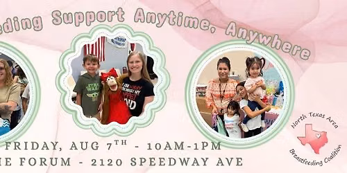 Support Anytime, Anywhere - Annual Breastfeeding Celebration 2026
