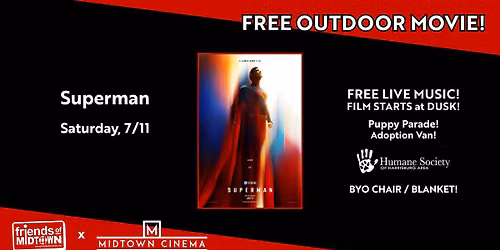 FREE OUTDOOR MOVIE: SUPERMAN