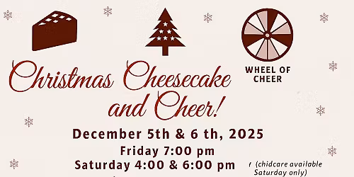 Christmas, Cheesecake & Cheer