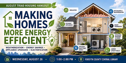 Aug Triad Housing Hangout: Community Conversations on Regional Housing