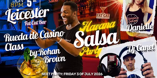 Fiesta Cubana Caliente - HS CUBAN SALSA AND BACHATA PARTY IN LEICESTER