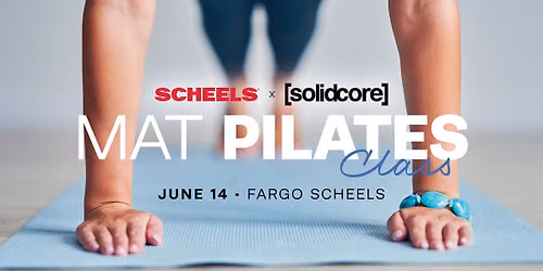 Fargo SCHEELS x Solidcore Mat Pilates Class