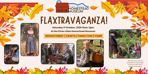 Flaxtravaganza! A Harvest & Fiber Craft Festival