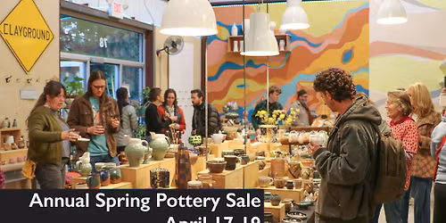Annual Spring Pottery Sale