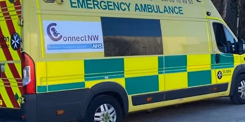 A talk by St. John Ambulance.