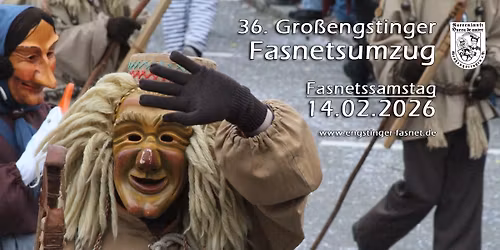 36. Gro\u00dfengstinger Fasnets-Umzug