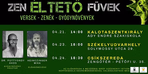 Zen\u2022\u00c9ltet\u0151\u2022F\u00fcvek 