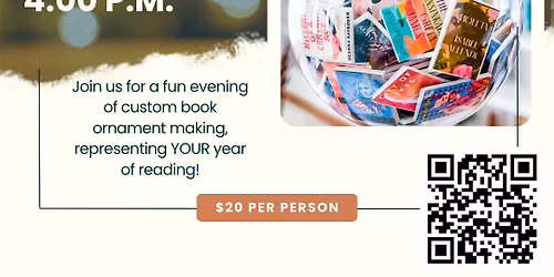 Custom Book Ornament Class